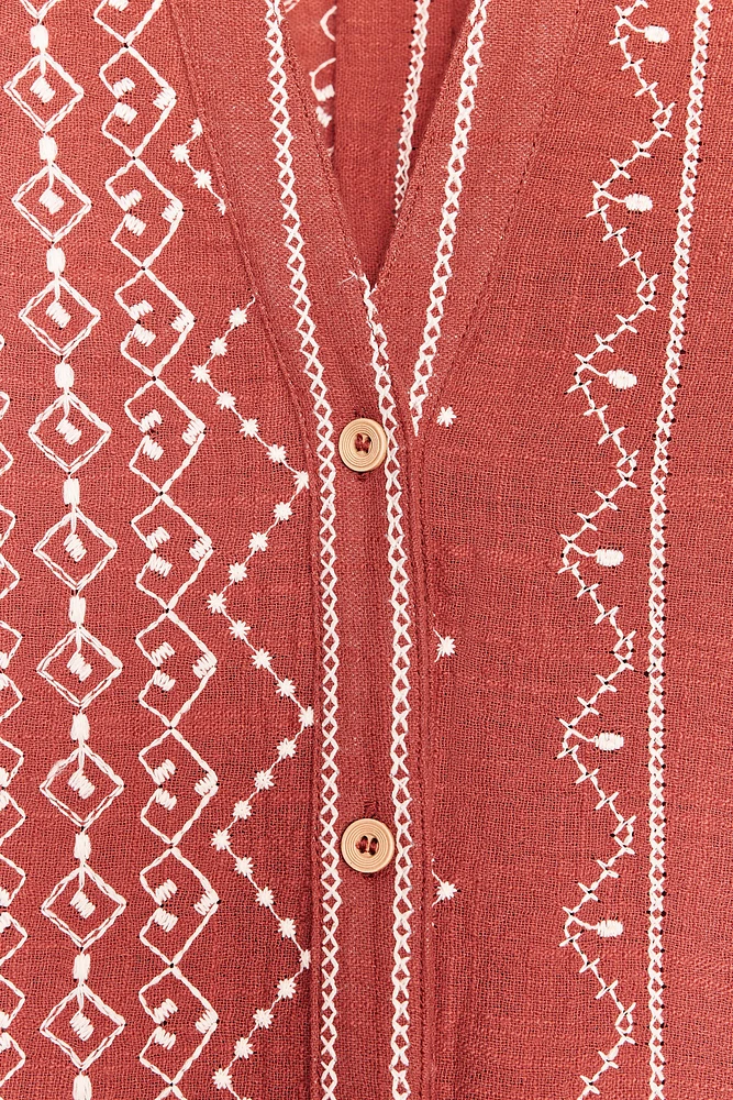 EMBROIDERED SHIRT