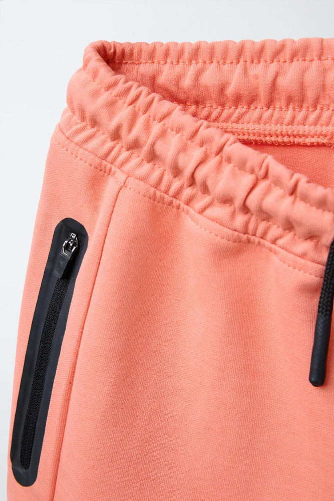 INTERLOCK SPORTY SHORTS