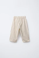 STRIPED BAGGY PANTS