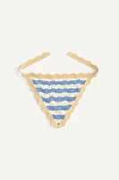 LIMITED EDITION WAVE KNIT SCARF