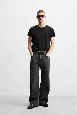 FLARE FIT BAGGY JEANS