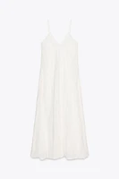 LINEN BLEND DRESS ZW COLLECTION