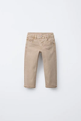PANTALON EN SERGÉ REGULAR