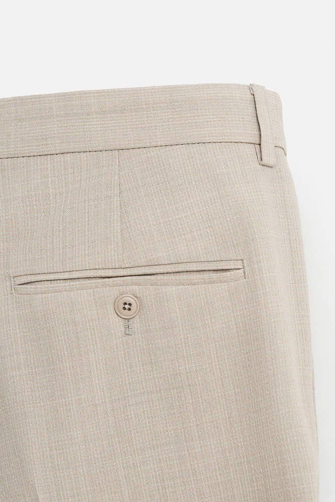 100% WOOL SUIT PANTS