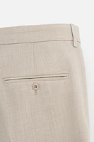 100% WOOL SUIT PANTS