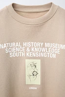 NATURAL HISTORY MUSEUM LONDON © PRINT SWEATSHIRT