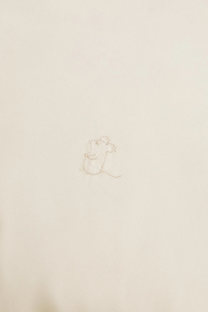 CHILDREN'S EMBROIDERED LITTLE MICE PILLOWCASE
