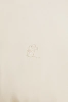 CHILDREN'S EMBROIDERED LITTLE MICE PILLOWCASE