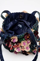 BEADED MINI SHOPPER