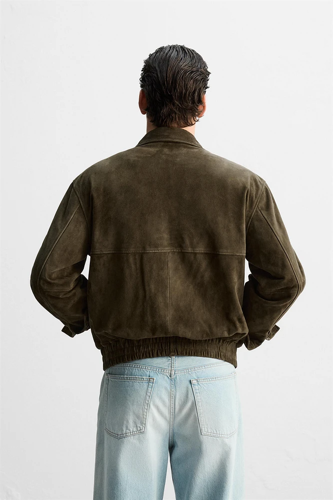 LIMITED EDITION SUEDE LEATHER JACKET