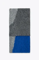 PRINTED ALPACA BLEND SCARF