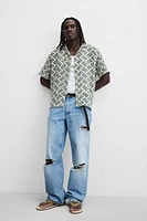 CHEMISE STRUCTURÉE AJOURÉE