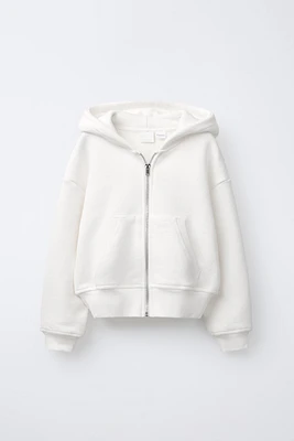 CLOSED © ZIP SWEATSHIRT