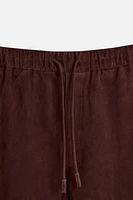 LIMITED EDITION SUEDE SHORTS