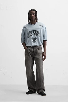 VARSITY TEXTURED T-SHIRT