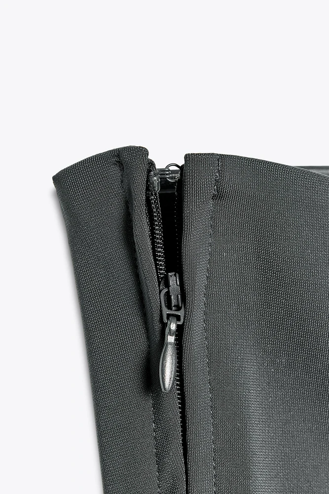 TOP BANDEAU À ZIP