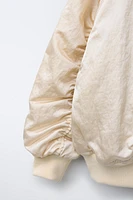BLOUSON BOMBER SATINÉ