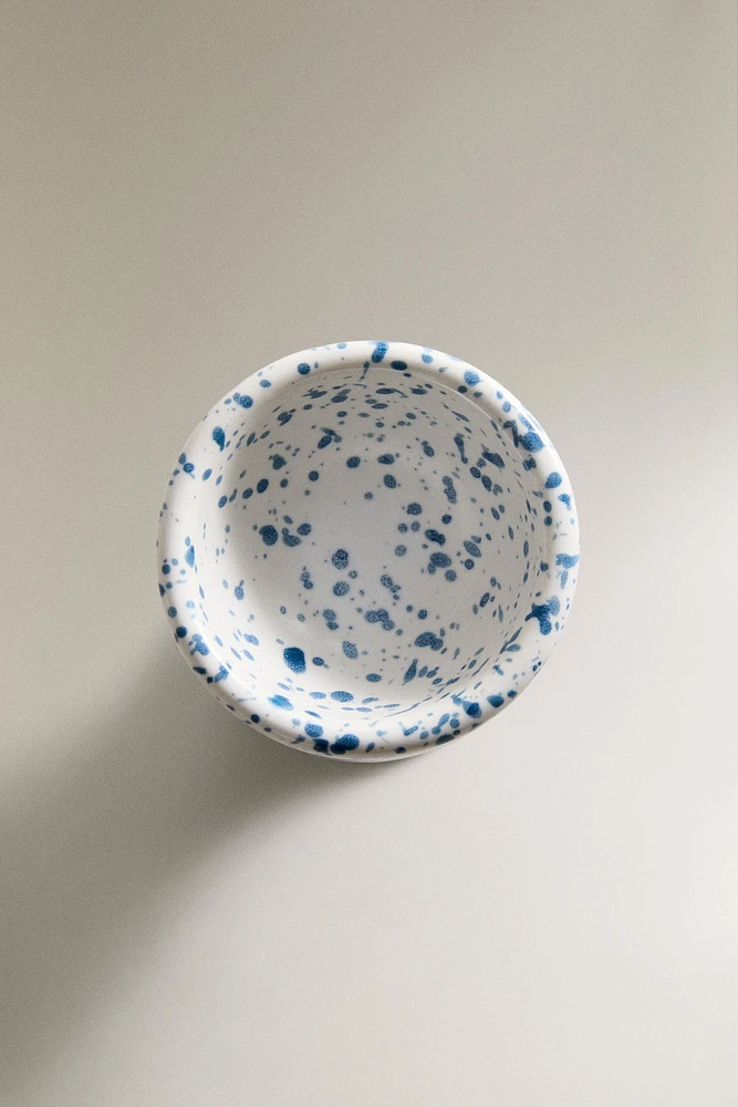 COQUETIER GRÈS TACHETÉ