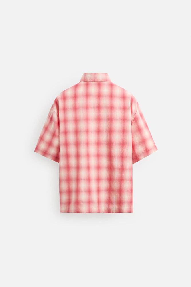 CHEMISE RELAXED FIT À CARREAUX