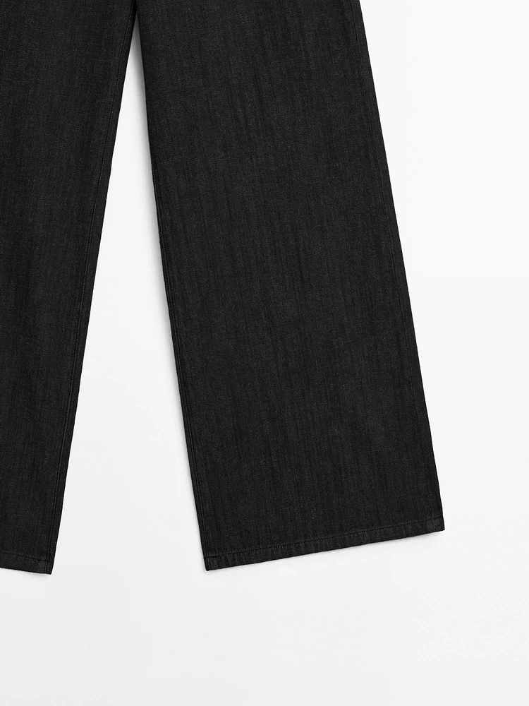 Jean large taille moyenne