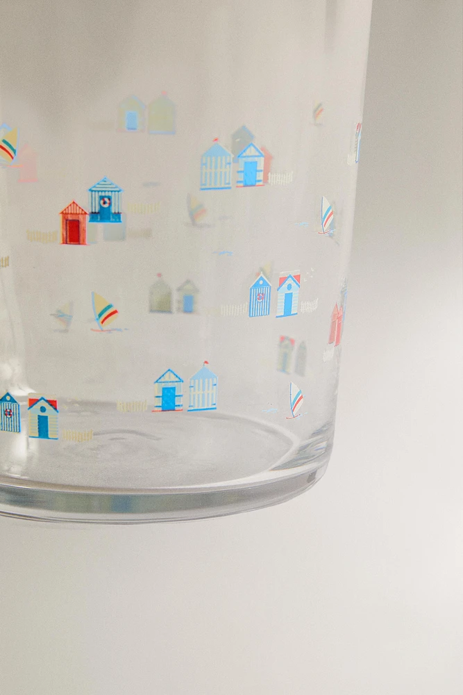 VERRE VERRE RECYCLABLE MOTIF
