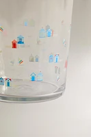 VERRE VERRE RECYCLABLE MOTIF