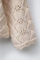 FLORAL KNIT SWEATER