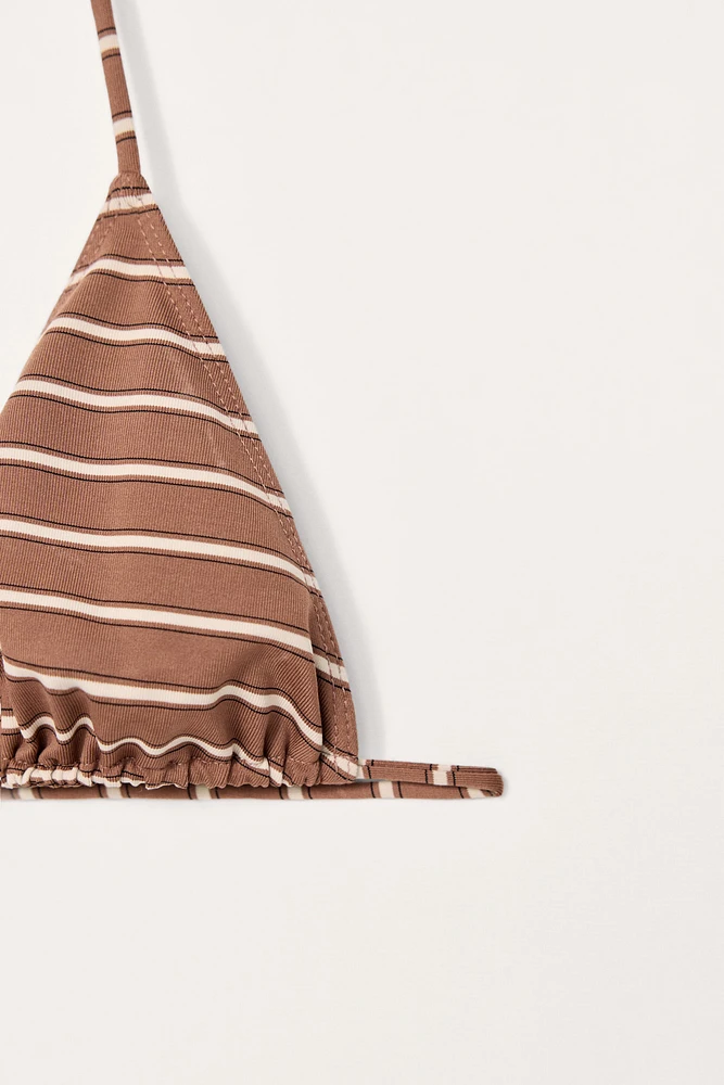 HAUT DE BIKINI À RAYURES ÉDITION LIMITÉE