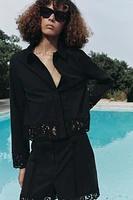 ZW COLLECTION CROCHET SHIRT