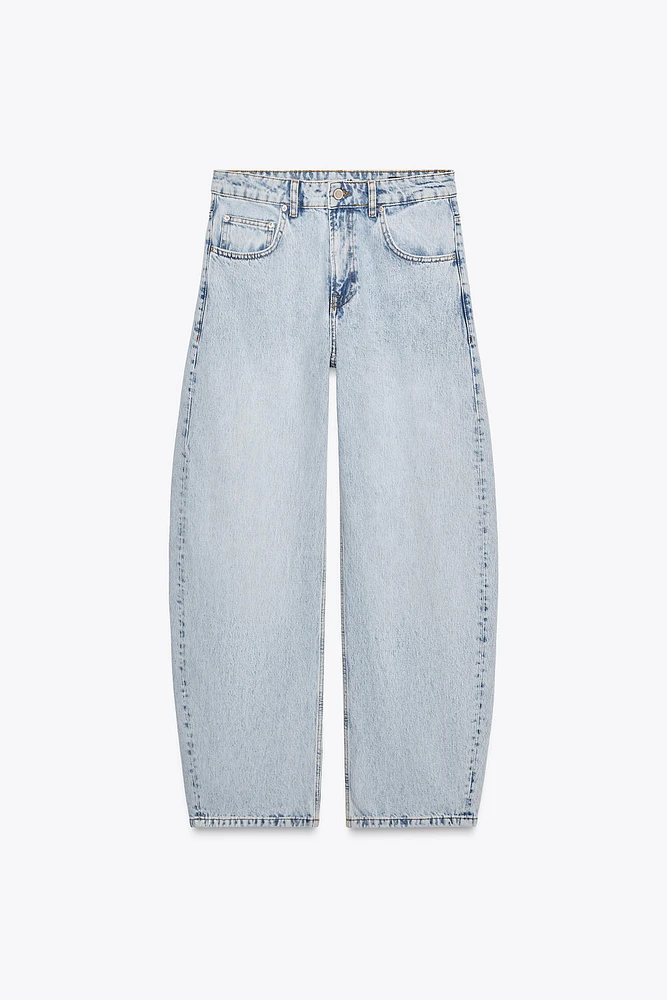 JEAN ZW COLLECTION TAPERED BALLON TAILLE BASSE