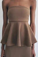 TOP BUSTIER EN CRÊPE