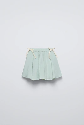 BOWS ORGANZA SKIRT