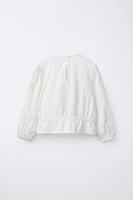 ROMANTIC EMBROIDERED SHIRT