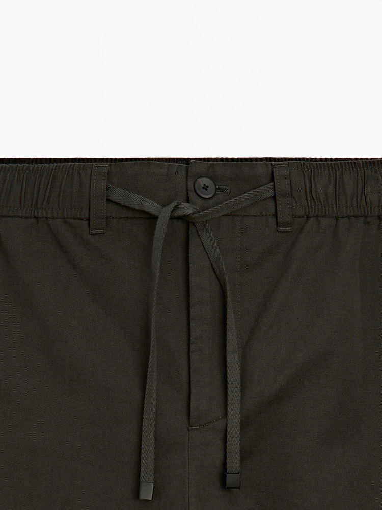 Pantalon de jogging en coton mélang