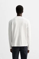 WAFFLE WEAVE T-SHIRT