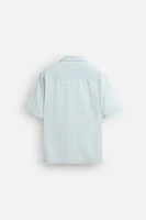 CHEMISE JACQUARD RAYURES