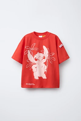 LILO & STITCH © DISNEY TEXTURED T-SHIRT
