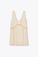 ZW COLLECTION EMBROIDERED DRESS