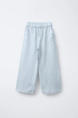 PANTALON 100 % LIN