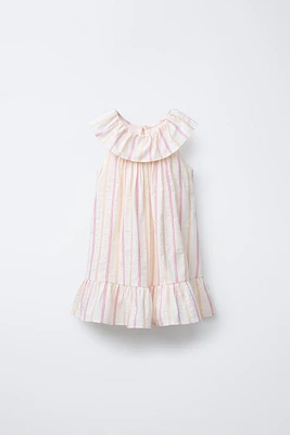 ROBE À RAYURES BRILLANTE
