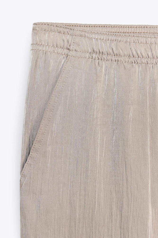 PANTALON DE PYJAMA SATINÉ