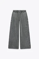 WASHED EFFECT PANTS