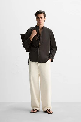 PANTALON RELAXED FIT STRUCTURÉ
