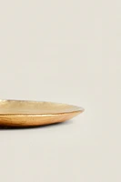GOLD GLASS SIDE PLATE