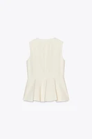 ZW COLLECTION PEPLUM TOP
