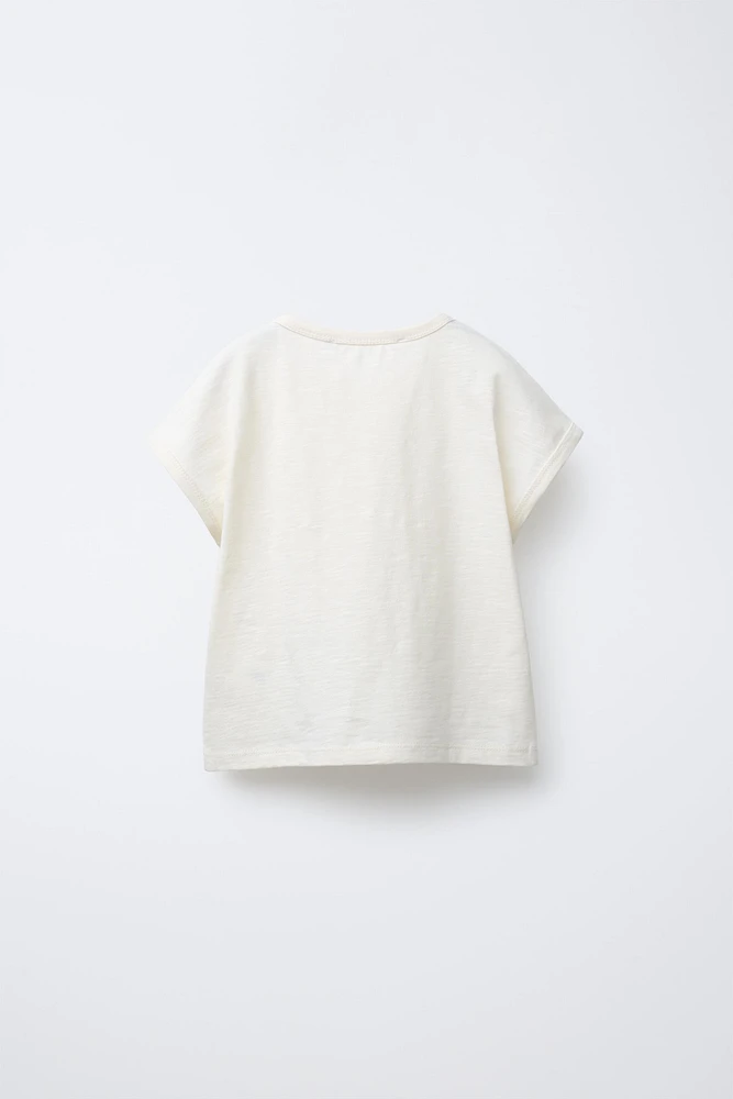 SLUB PLAIN T-SHIRT