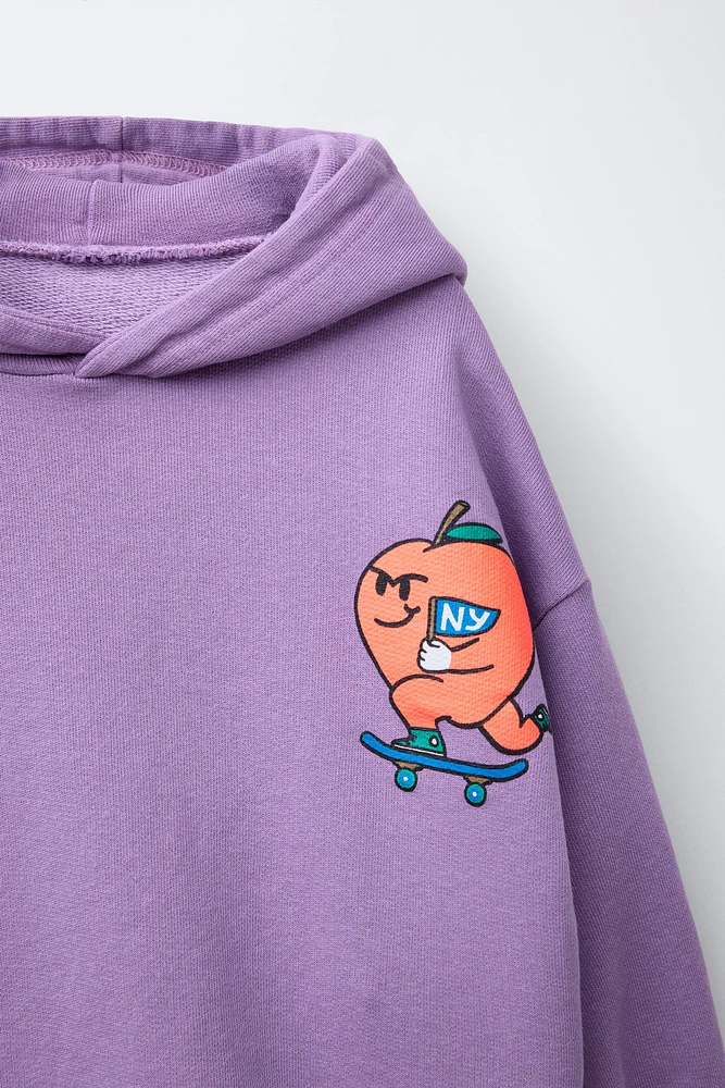 PRINTED HOODIE