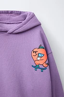 PRINTED HOODIE
