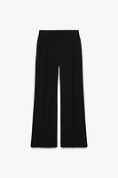 WIDE FIT PANTS WITH DARTS ZW COLLECTION