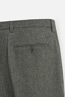 HOUNDSTOOTH SUIT PANTS